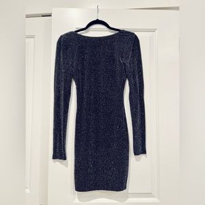 Silence + Noise Backless Mini Dress